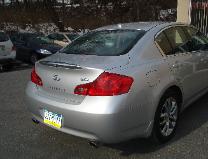 2008 Infiniti G35X after collision repair at Reliable Auto Body with factory-quality finish